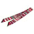 Red Hermès Collier de Chiens Silk Twilly Scarf Scarves  ref.1443598