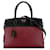 Red Prada Saffiano Lux Esplanade Tote Satchel Leather  ref.1443651