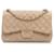 Bolso de hombro Chanel Jumbo Classic de piel de cordero beige con doble solapa Cuero  ref.1443717