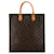 Sac Plat Tote Bag Monogram Louis Vuitton marron Cuir  ref.1443762