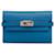 Portefeuille Depliant Kelly Medium Epsom bleu Hermès Cuir  ref.1443820