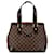 Brown Louis Vuitton Damier Ebene Hampstead PM Tote Bag Leather  ref.1443853