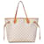 Sac tote Neverfull MM Damier Azur Louis Vuitton blanc Cuir  ref.1443900