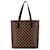 Bolso de hombro Louis Vuitton Damier Ebene Vavin GM marrón Castaño Cuero  ref.1443968