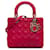 Bolsa Lady Dior em couro de cordeiro rosa médio Cannage  ref.1444007