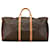 Sac de voyage Keepall Bandoulière 60 Monogram Louis Vuitton marron Cuir  ref.1444029