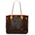 Sac tote Neverfull MM Monogram Louis Vuitton marron Cuir  ref.1444144