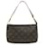 Braune Louis Vuitton Monogram Pochette Accessoires Schultertasche Leder  ref.1444214