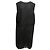 Abito senza maniche semi-trasparente in seta nera Chanel 2013 Taglia FR 50 Nero - vista 3