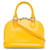 Yellow Louis Vuitton Epi Alma BB Satchel Leather  ref.1444408