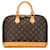 Bolso de mano Alma PM Monograma Louis Vuitton marrón Castaño Cuero  ref.1444477