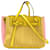 Bolsa Lazo Mini de nylon amarelo da LOEWE Couro  ref.1444496