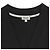 Vestido midi de algodón negro con logo en V de Kenzo - vista 4