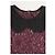 Blusa de algodón burdeos con mangas 3/4 de encaje floral Dolce & Gabbana Roja - vista 9