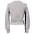 Timeless Chanel-Cardigan mit Knöpfen aus grauer Kaschmirwolle - Ansicht 3