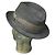 Autre Marque Pork Pie Hat Rabbit Felt Grey