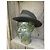 Autre Marque Pork Pie Hat Rabbit Felt Grey - view 2