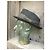 Autre Marque Pork Pie Hat Rabbit Felt Grey - view 6