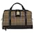 Autre Marque Sac Boston en toile Nova Check de Burberrys marron beige Auth ki4621  ref.1445167