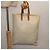 Hermès HERMES Amedaba GM Tote Bag Canvas Weiß Beige Auth yk13268 - Ansicht 21