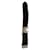 Bracelet Yves Saint Laurent Noir Argenté  - vue 1