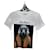 Camiseta Max Mara de algodón con estampado William Wegman Multicolor