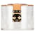 Boîte Monogram Blanche Louis Vuitton Scott Plastique Résine  ref.1445585