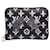 Louis Vuitton Black Grace Coddington Catogram Zippy Coin Purse Cloth  ref.1445626