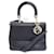 SAC A MAIN CHRISTIAN DIOR BE SMALL CUIR GRAINE NOIR BANDOULIERE HAND BAG  ref.1445714