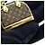 Portachiavi Louis Vuitton Alma Monogram Marrone D'oro - vista 5