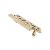 Timeless Fermaglio per capelli Chanel con strass in oro D'oro - vista 2