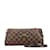 Louis Vuitton Damier Eva Chain Handbag - Brown PVC Leather Plastic  ref.1446269