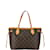 Louis Vuitton Monogram Neverfull PM Handbag Tote Bag Brown Leather Plastic  ref.1446337