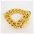 Timeless Bracciale charm placcato oro con chiusura a scatto Chanel per donne - vista 3