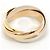 Cartier Trinity K18 Gold Band Ring for Women - view 4
