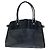 Borsa a spalla Louis Vuitton Epi Passy GM M59252 per donne Nero