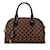 Sac à main Louis Vuitton Damier Duomo N60008 - Cuir PVC marron Plastique  ref.1446573