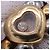 Anello Chopard Happy Diamond Heart in oro giallo 18K e acciaio inossidabile - vista 3