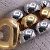 Anello Chopard Happy Diamond Heart in oro giallo 18K e acciaio inossidabile - vista 4