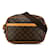 Louis Vuitton Monogram Reporter PM Shoulder Bag Brown Leather Plastic  ref.1446588