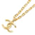 Timeless Chanel Coco Mark Gold Plated Necklace for Women Golden  ref.1446607