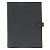 Copertura per notebook in pelle Taiga Louis Vuitton in Ardoise e Nero Grigio