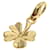 Classique Pendentif Chanel Clover Charm en or jaune 18K pour femmes  ref.1446792