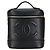Borsa a mano Vanity in pelle caviar Chanel nera e oro Nero D'oro