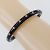 Timeless Bracciale in plastica nera Chanel per donne Nero - vista 3