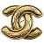Timeless Spilla placcata in oro Chanel Coco Mark