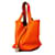 Hermès Bolsa Hermes Picotin Lock PM em laranja Couro  ref.1446960