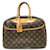 Sac à main Louis Vuitton Monogram Deauville - M47270 Cuir vernis Marron Monogramme  ref.1446973