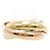 Cartier Trinity K18 Gold Band Ring for Women Golden White gold Yellow gold Pink gold  ref.1446980