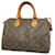 Sac à main Louis Vuitton Monogram Speedy 25 - Marron  ref.1447066